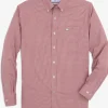 Southern Tide Arkansas Razorbacks Gingham Button Down Shirt< Sport Shirts & Button Downs