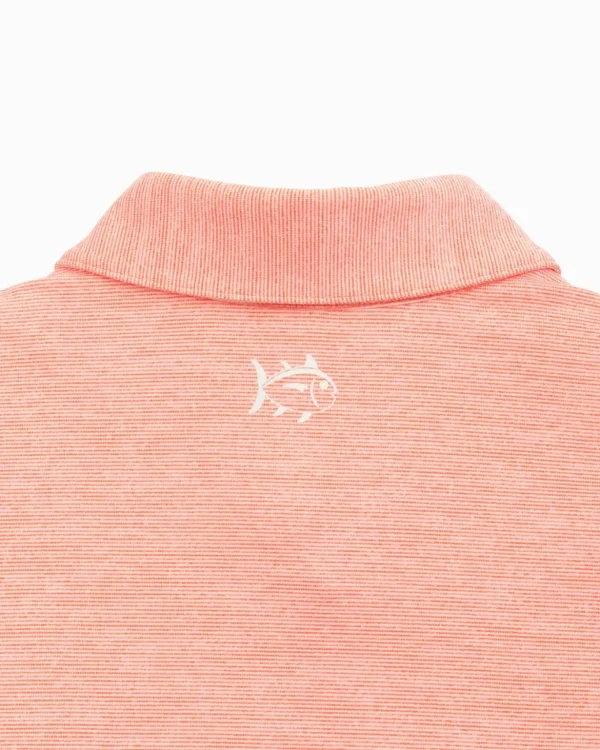 Southern Tide Auburn Tigers Driver Spacedye Polo Shirt< Polo Shirts