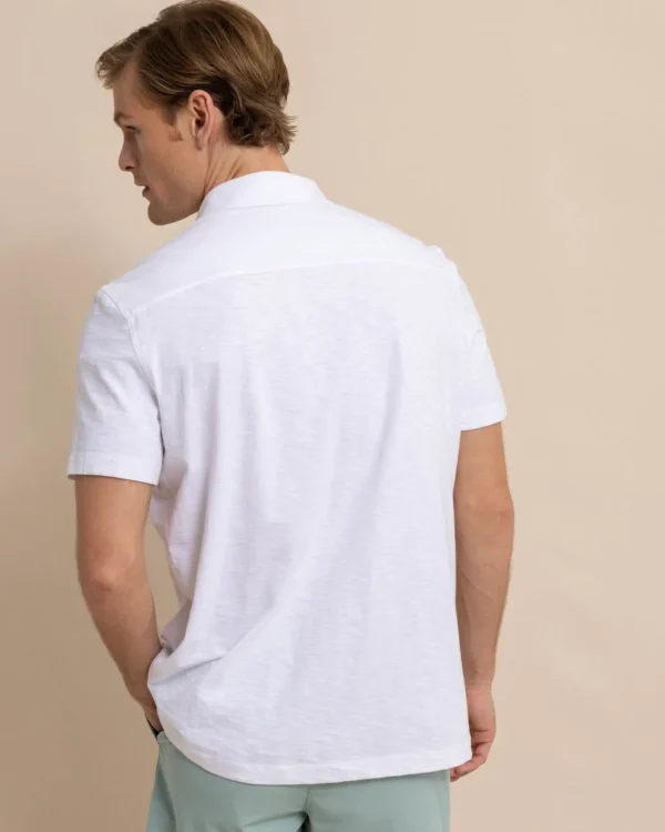 Southern Tide Beachcast Solid Knit Short Sleeve Sport Shirt< Sport Shirts & Button Downs