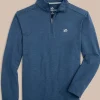 Southern Tide Boys Heather Cruiser Quarter Zip< Boys Pullovers & Vests