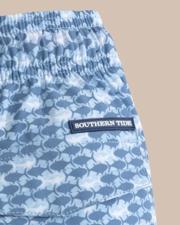 Southern Tide Boys Heather Skipping Jacks Swim Trunk< Boys Swim Trunks