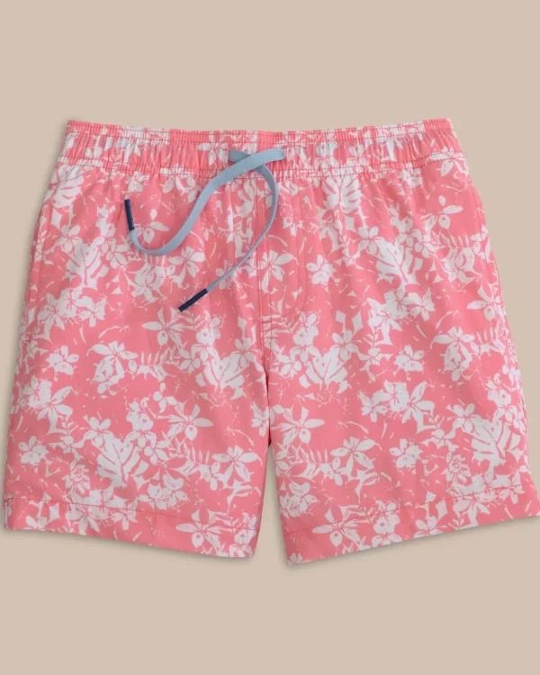 Southern Tide Boys Island Blooms Swim Trunk< Boys Swim Trunks