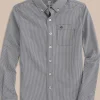 Southern Tide Boys Mini Gingham Intercoastal Button Down Shirt< Boys Button Down Shirts