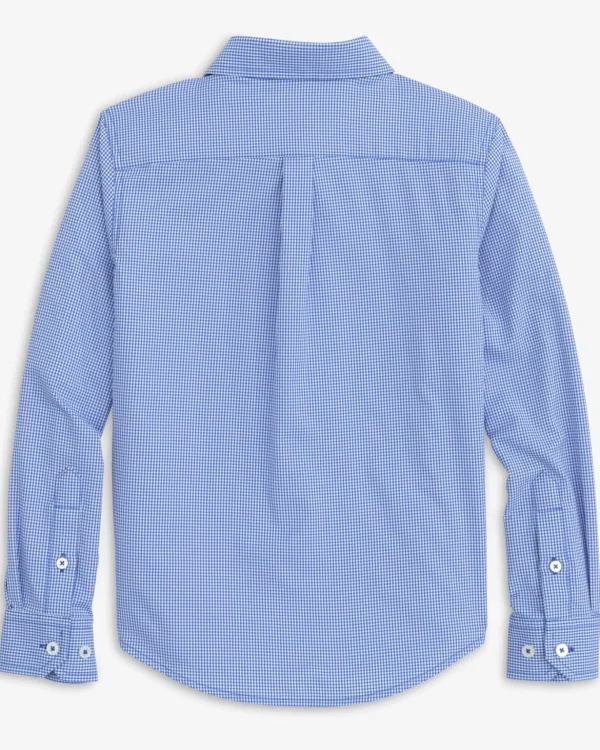 Southern Tide Boys Mini Gingham Intercoastal Button Down Shirt< Boys Button Down Shirts