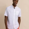 Southern Tide Brrr° Intercoastal Beach Voyager Short Sleeve Sport Shirt< Sport Shirts & Button Downs