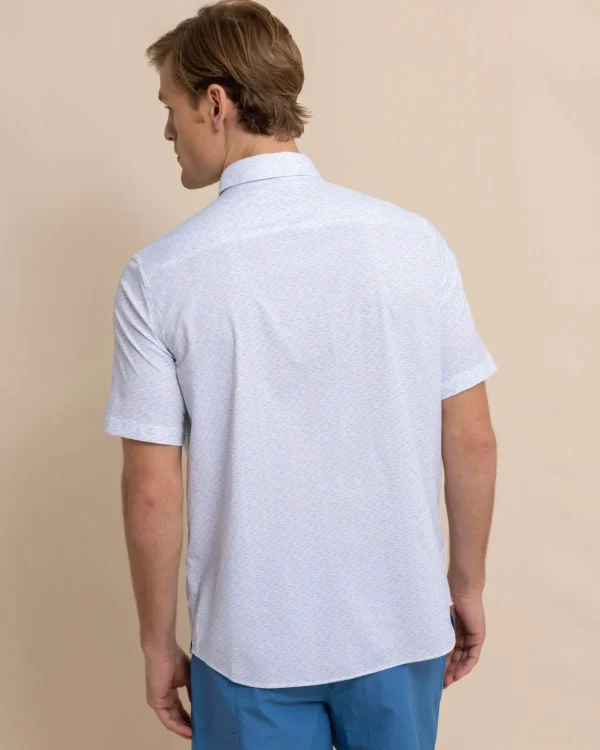 Southern Tide Brrr° Intercoastal Casual Water Short Sleeve Sport Shirt< Sport Shirts & Button Downs
