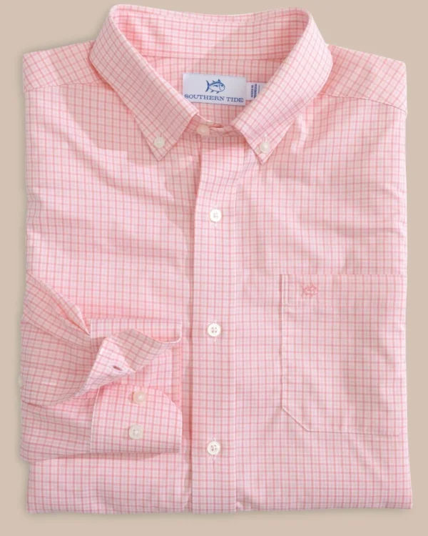 Southern Tide Brrr° Intercoastal Mcbee Check Long Sleeve Sport Shirt< Sport Shirts & Button Downs