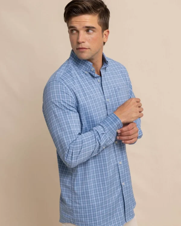 Southern Tide Brrr° Intercoastal Pettigru Plaid Long Sleeve Sport Shirt< Sport Shirts & Button Downs