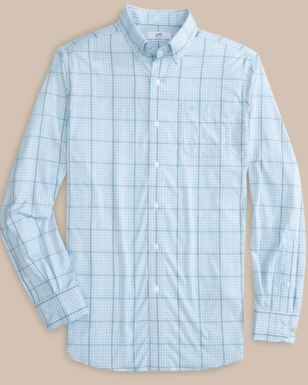 Southern Tide Brrr° Intercoastal Rainer Check Long Sleeve Sport Shirt< Sport Shirts & Button Downs