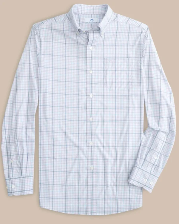 Southern Tide Brrr° Intercoastal Rainer Check Long Sleeve Sport Shirt< Sport Shirts & Button Downs
