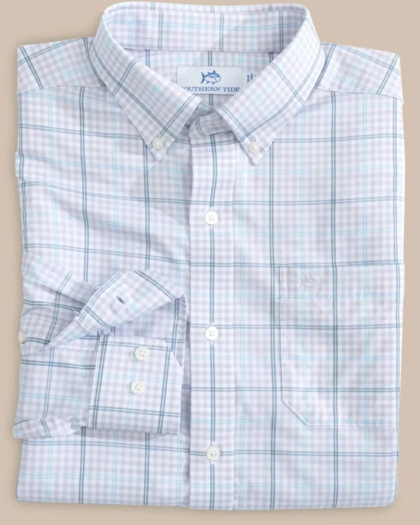 Southern Tide Brrr° Intercoastal Rainer Check Long Sleeve Sport Shirt< Sport Shirts & Button Downs
