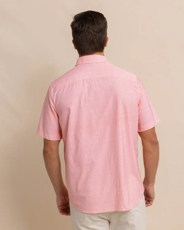 Southern Tide Brrr° Intercoastal What The Shell Short Sleeve Sport Shirt< Sport Shirts & Button Downs