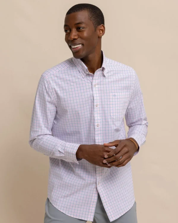 Southern Tide Charleston Larkin Check Long Sleeve Sport Shirt< Sport Shirts & Button Downs