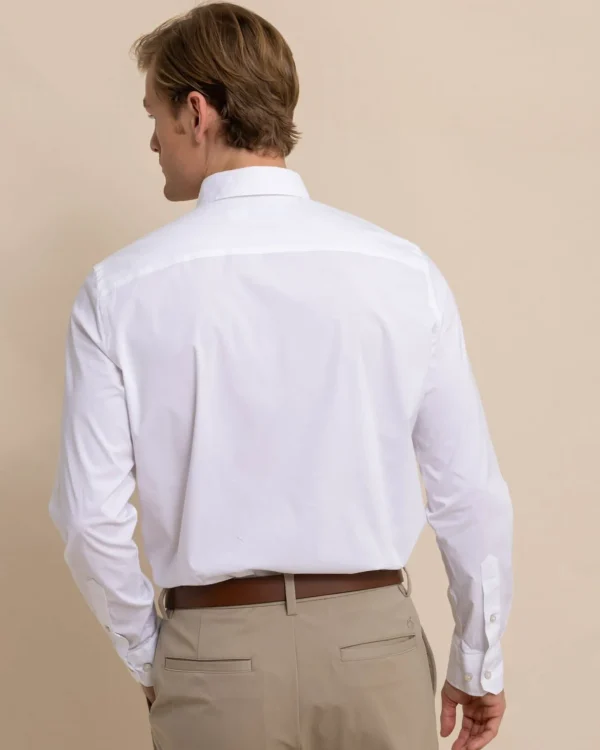 Southern Tide Charleston Overbrook Solid Long Sleeve Sport Shirt< Sport Shirts & Button Downs