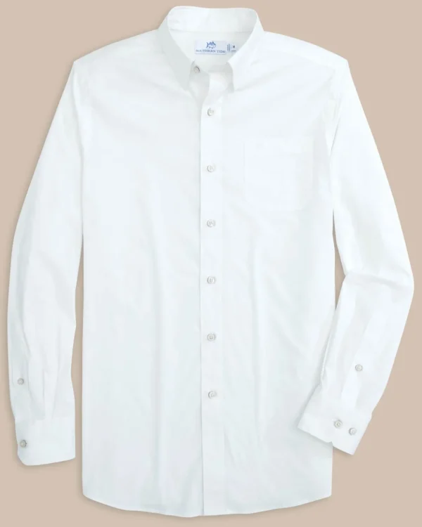 Southern Tide Charleston Overbrook Solid Long Sleeve Sport Shirt< Sport Shirts & Button Downs