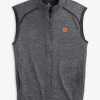 Southern Tide Clemson Tigers Baybrook Heather Vest< Outerwear