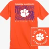 Southern Tide Clemson Tigers Halftone Monstera T-Shirt< T-Shirts