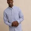 Southern Tide Coastal Passage Trailside Plaid Long Sleeve Sport Shirt< Sport Shirts & Button Downs