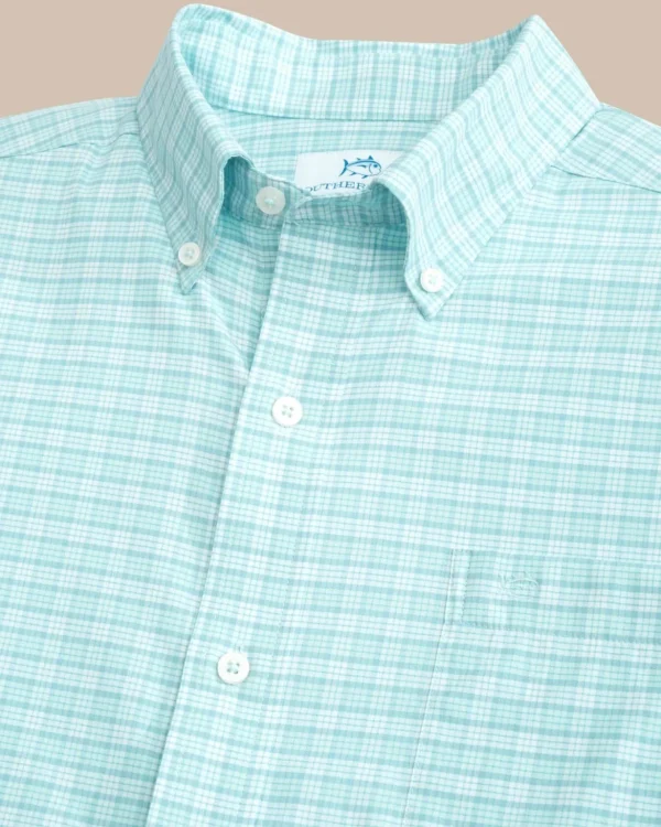 Southern Tide Coastal Passage Trailside Plaid Long Sleeve Sport Shirt< Sport Shirts & Button Downs