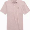 Southern Tide College Of Charleston Driver Spacedye Polo Shirt< Polo Shirts