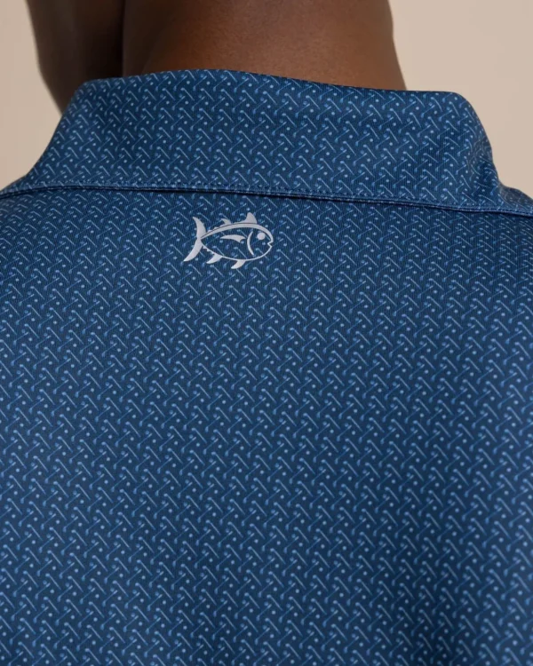 Southern Tide Driver Clubbin It Printed Polo< Polo Shirts