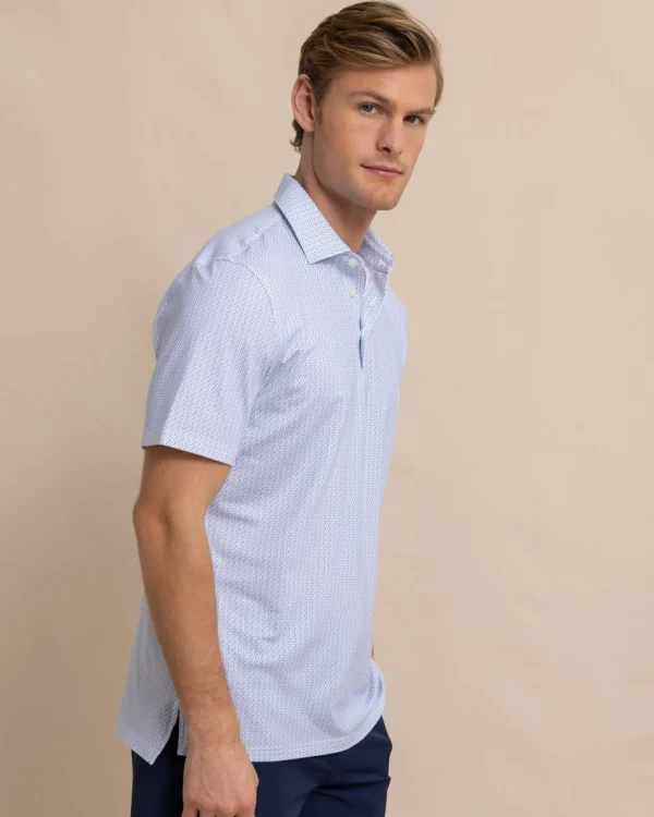 Southern Tide Driver Clubbin It Printed Polo< Polo Shirts