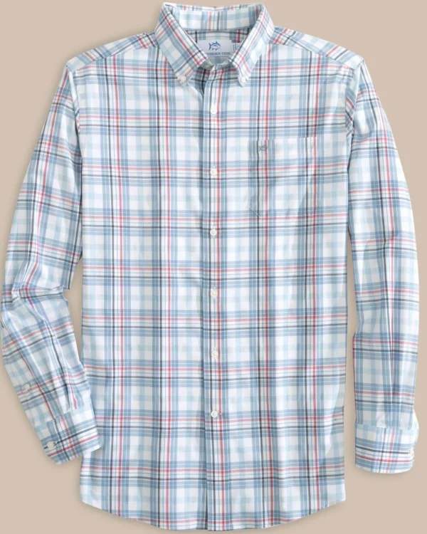 Southern Tide Durwood Plaid Intercoastal Sport Shirt< Sport Shirts & Button Downs
