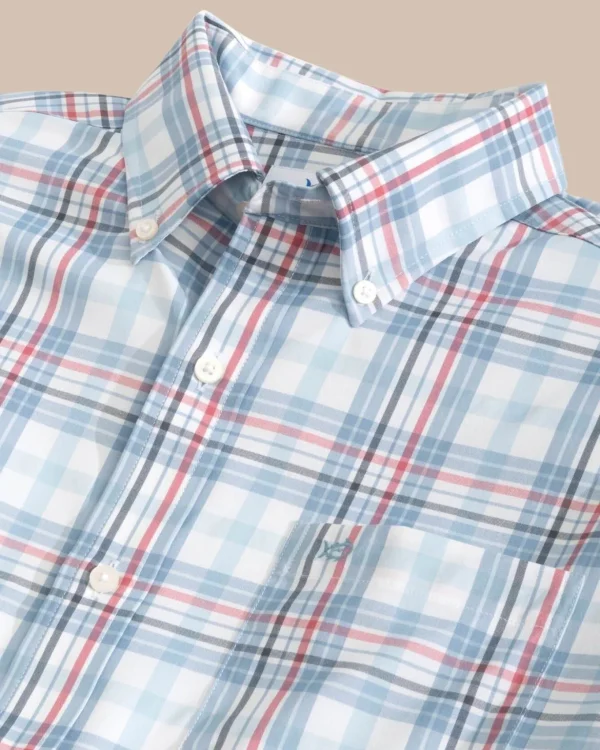 Southern Tide Durwood Plaid Intercoastal Sport Shirt< Sport Shirts & Button Downs