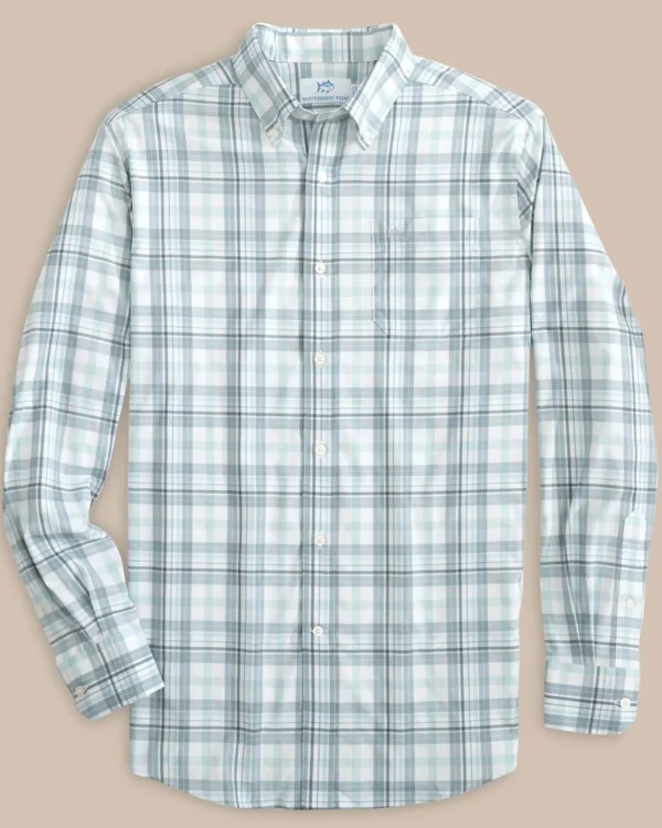 Southern Tide Durwood Plaid Intercoastal Sport Shirt< Sport Shirts & Button Downs