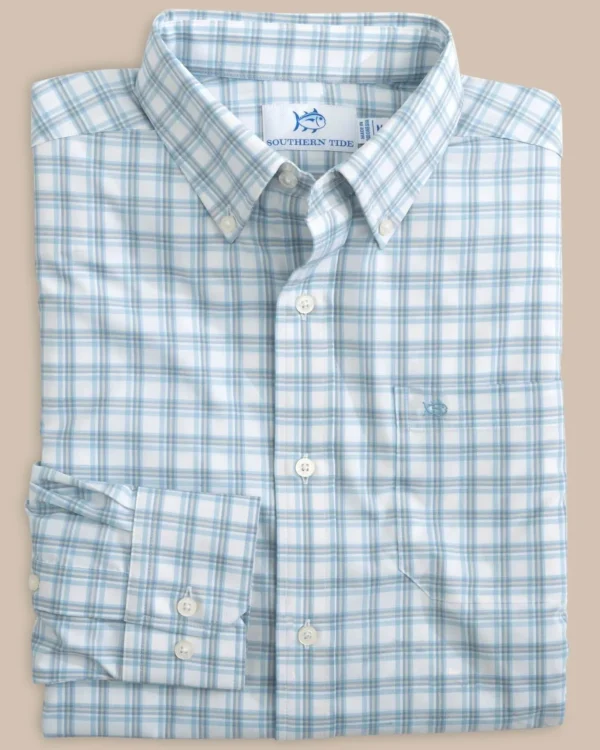 Southern Tide Ellington Plaid Intercoastal Sport Shirt< Sport Shirts & Button Downs