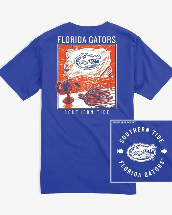 Southern Tide Florida Gators Fishing Flag T-Shirt< T-Shirts