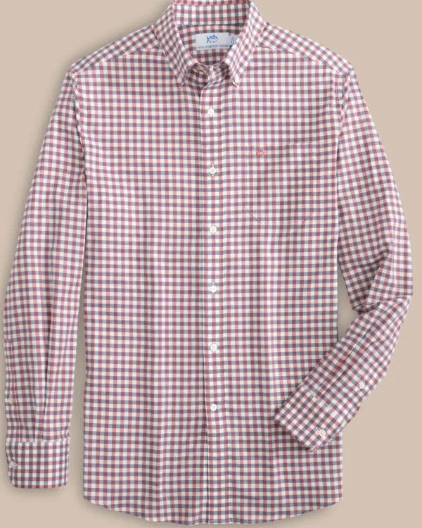 Southern Tide Hammond Intercoastal Gingham Sport Shirt< Sport Shirts & Button Downs