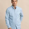 Southern Tide Intercoastal Primrose Plaid Long Sleeve Sport Shirt< Sport Shirts & Button Downs
