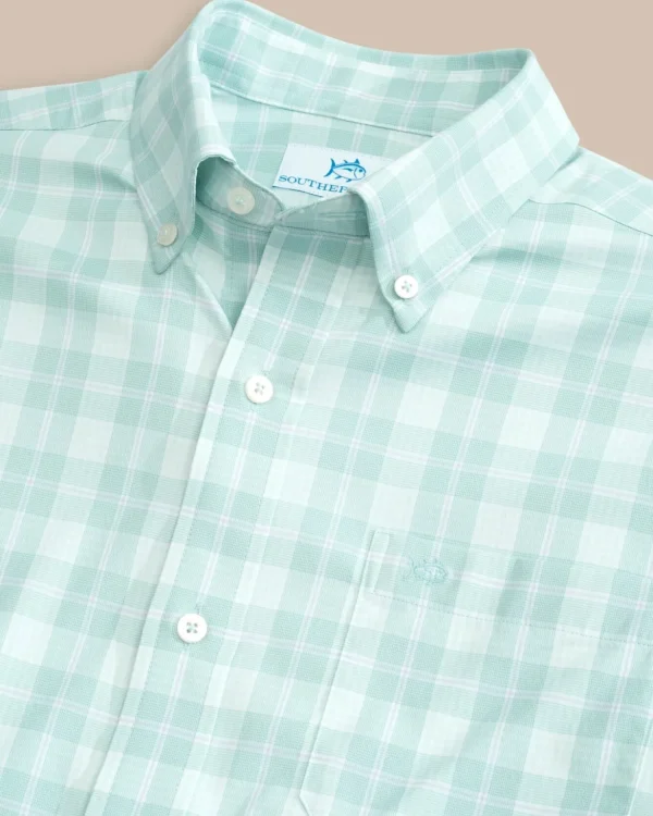 Southern Tide Intercoastal Primrose Plaid Long Sleeve Sport Shirt< Sport Shirts & Button Downs