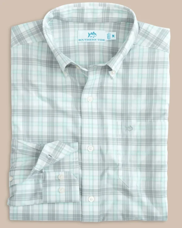 Southern Tide Intercoastal West End Plaid Long Sleeve Sport Shirt< Sport Shirts & Button Downs