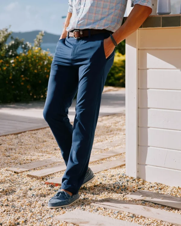 Southern Tide Jack Performance Pant - Navy< Pants