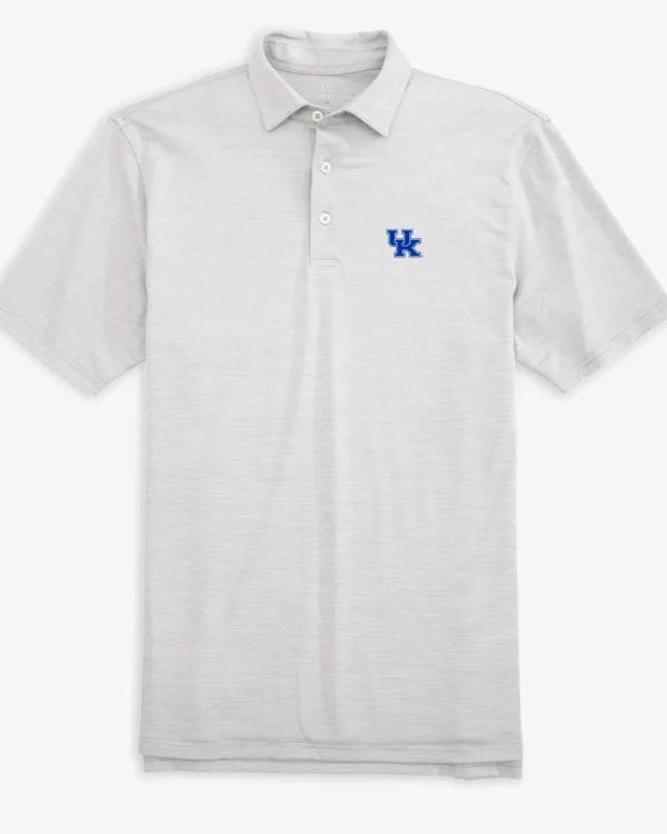 Southern Tide Kentucky Wildcats Driver Spacedye Polo Shirt< Polo Shirts