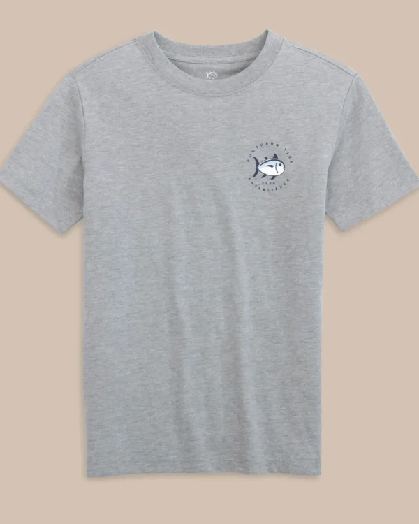 Southern Tide Kids Coastal Expedition Heather T-Shirt< Kids T-Shirts