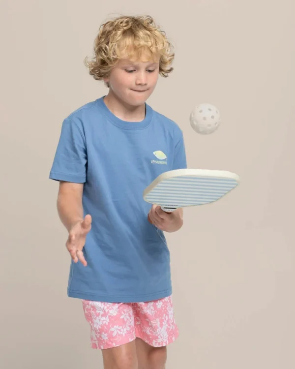Southern Tide Kids Skipjack Lure Fill Short Sleeve T-Shirt< Kids T-Shirts