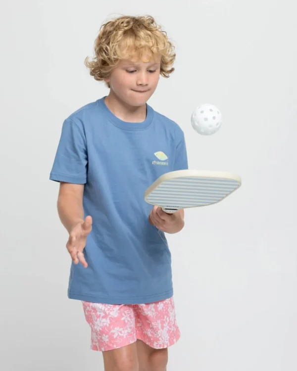 Southern Tide Kids Skipjack Lure Fill Short Sleeve T-Shirt< Kids T-Shirts