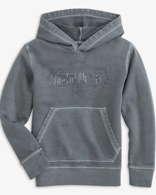 Southern Tide Kids Sun Farer Upper Deck Long Sleeve Hoodie< Boys Pullovers & Vests