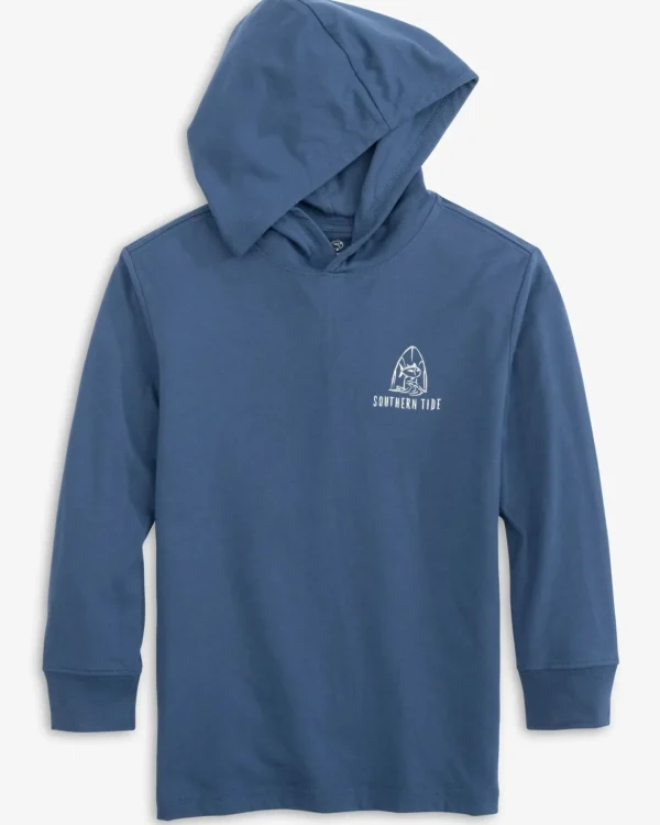 Southern Tide Kids Surfing Skipjack Hoodie T-Shirt< Kids T-Shirts