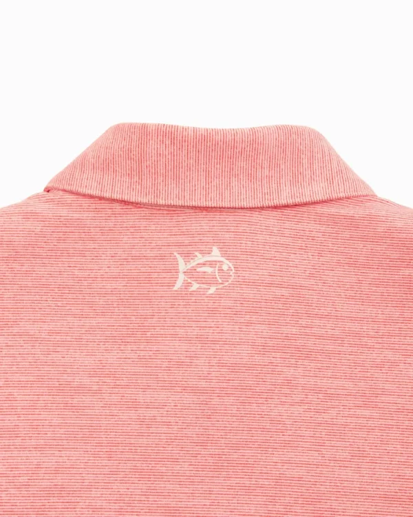 Southern Tide Nc State Driver Spacedye Polo Shirt< Polo Shirts