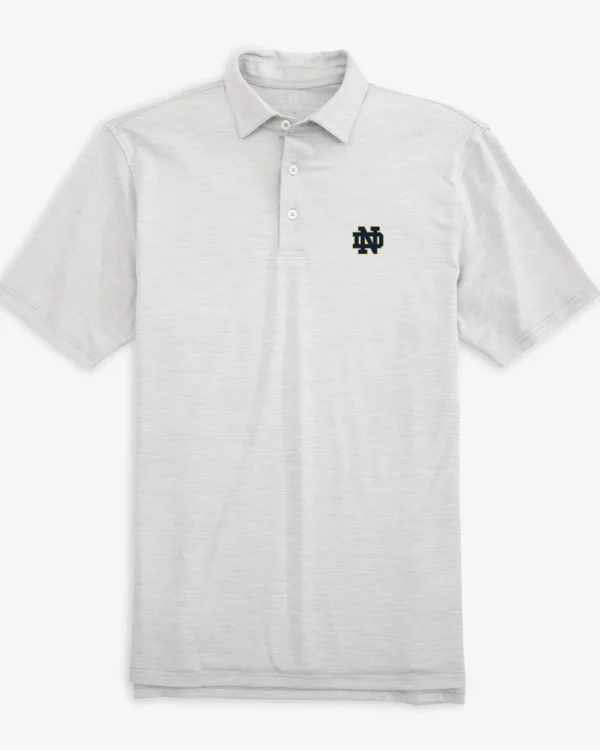 Southern Tide Notre Dame Fighting Irish Driver Spacedye Polo Shirt< Polo Shirts