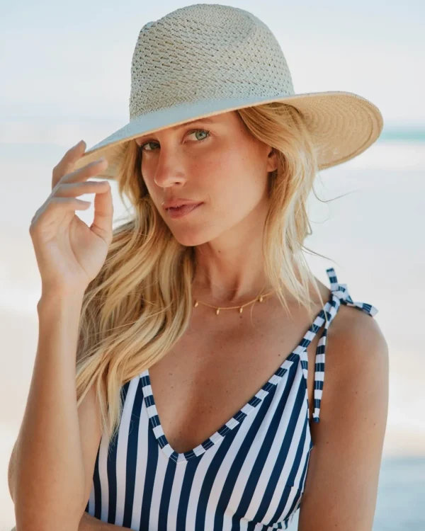 Southern Tide Packable Straw Beach Hat< Hats & Bags