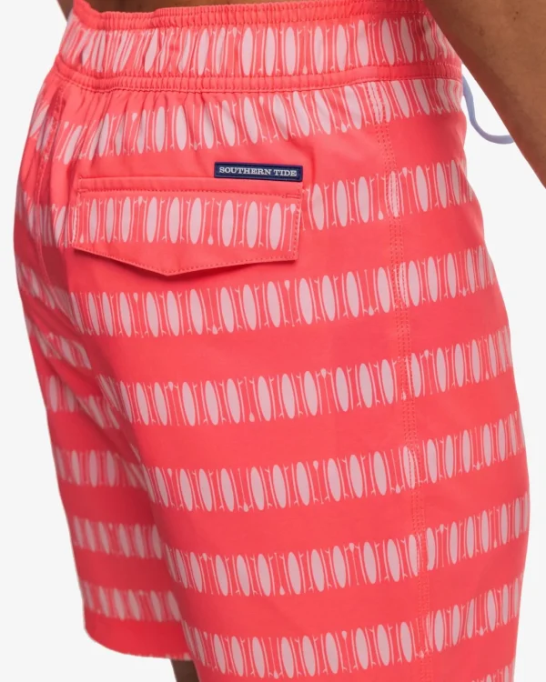 Southern Tide Paddlin' Out Printed Swim Short< Swim