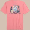 Southern Tide Pink Punch Short Sleeve T-Shirt< T-Shirts