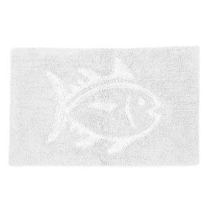 WPH Reversible Skipjack Tonal Bath Rug - 20< Towels & Bath Mats