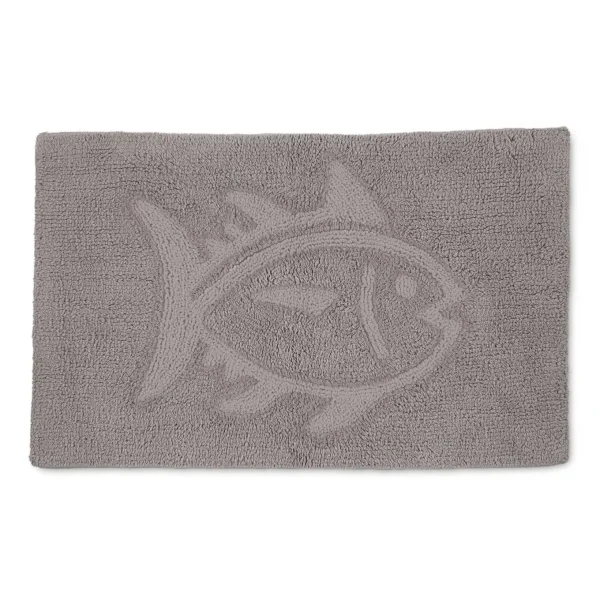 WPH Reversible Skipjack Tonal Bath Rug - 20< Towels & Bath Mats