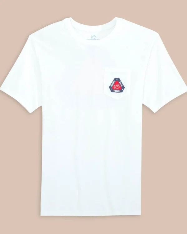 Southern Tide Ride The Tide Triangle Short Sleeve T-Shirt< T-Shirts